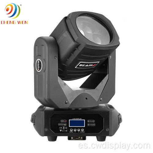 4pcs DMX LED MOVIMIENTO Luz de la etapa del haz de la cabeza